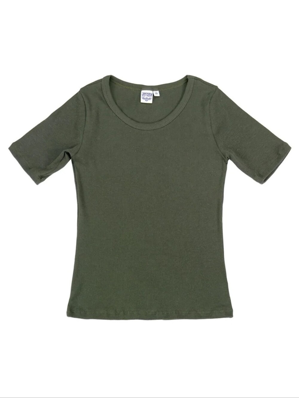 jungmaven paseo tee olive green